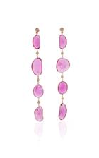 Jacquie Aiche One-of-a-kind Diamond And Ruby Drop Earrings