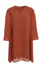 Hensely Back Flap Mini Dress