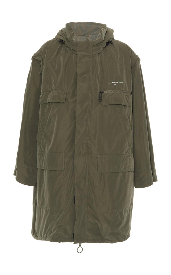 Off-white C/o Virgil Abloh Reversible Coverall Military Coat