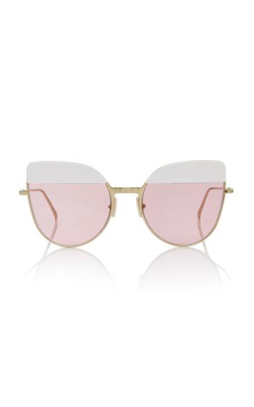 Jplus Classic Acetate Cat-eye Sunglasses