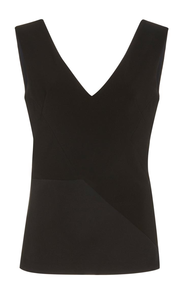 Moda Operandi Semsem Jersey Open-back Sleeveless Top