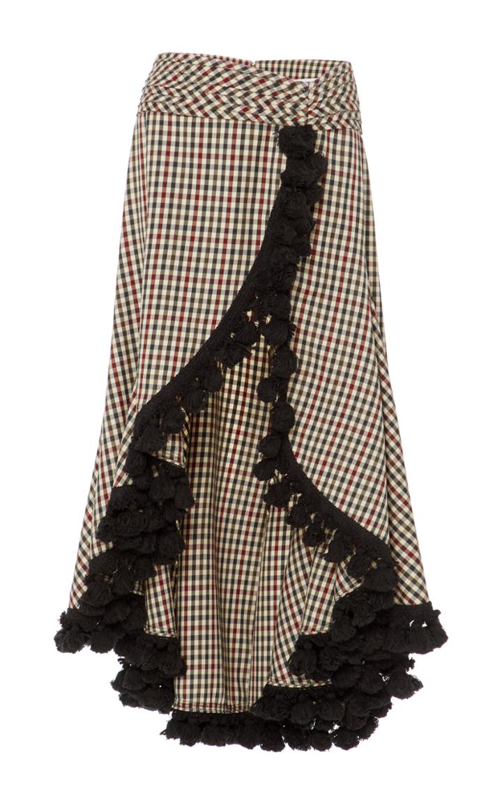 Caroline Constas Giovanna Pom-pom Skirt