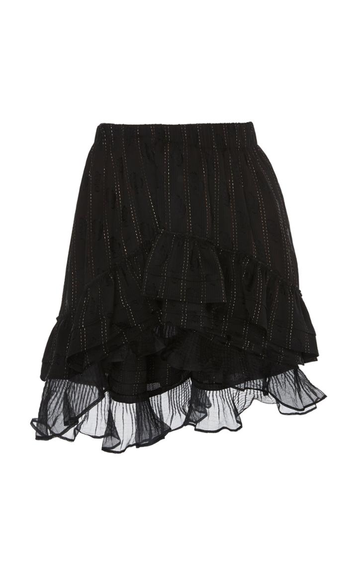 Isabel Marant Malou Layered Silk Skirt