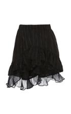 Isabel Marant Malou Layered Silk Skirt
