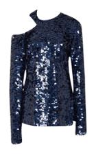 Cushnie Et Ochs Mila Sequin Top