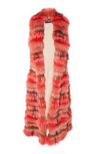 J. Mendel Strip Fox Vest