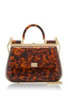 Dolce & Gabbana Plexi Tortoise Top Handle Bag