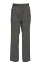 Situationist Classic Check Wool Straight-leg Pant