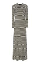 Mds Stripes M'o Exclusive Erika Cotton Jersey Maxi Dress