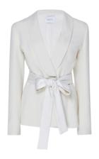Racil Michelle Self-belted Crepe Blazer