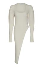 Moda Operandi Safiyaa Louise High-low Wool Knit Top