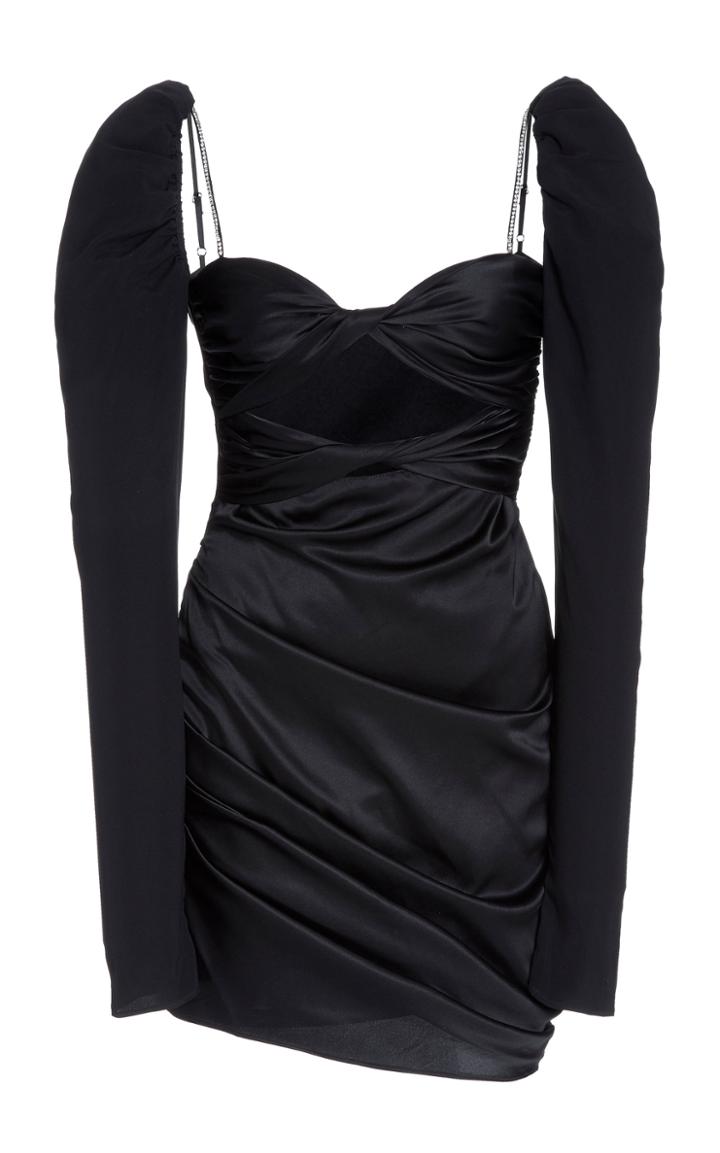 Moda Operandi The Bar Long Sleeve Twist Top Dress