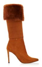 Alexandre Birman Eskimo Foldover Shearling Knee Boots
