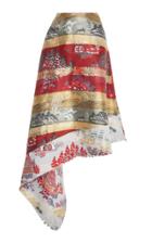 Adam Lippes Asymmetric Jacquard Skirt