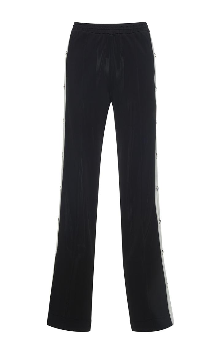 Alessandra Rich Black Tracksuit Trousers