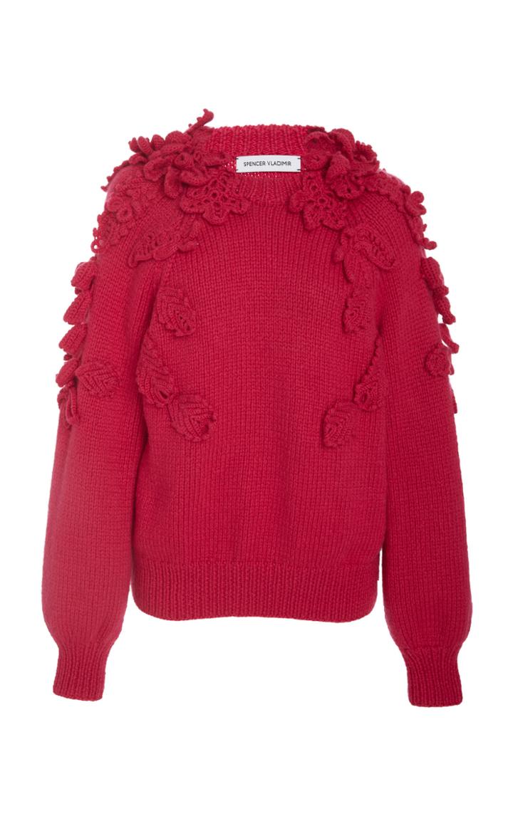 Spencer Vladimir Winter Bloom Cashmere Sweater