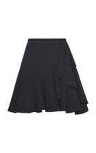Moda Operandi Zuhair Murad Ruffled Crepe Mini Skirt Size: 32