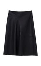 Moda Operandi By Malene Birger Chavelly High-rise Leather Skirt