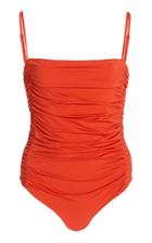Johanna Ortiz Camelian Soul Tribute Ruched Swimsuit