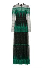 Philosophy Di Lorenzo Serafini Sheer Lace Gown