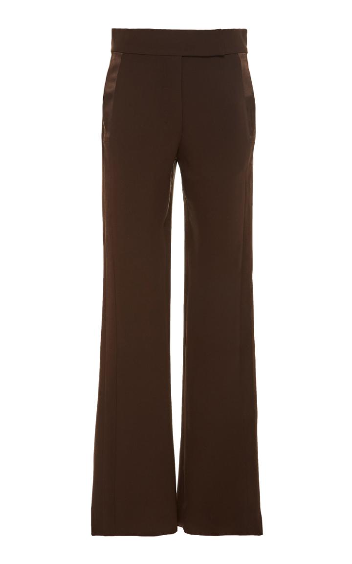 Soonil Laurent Silk Tuxedo Trousers