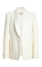 Moda Operandi Christopher Kane Tailored Wool Crepe Tuxedo Jacket