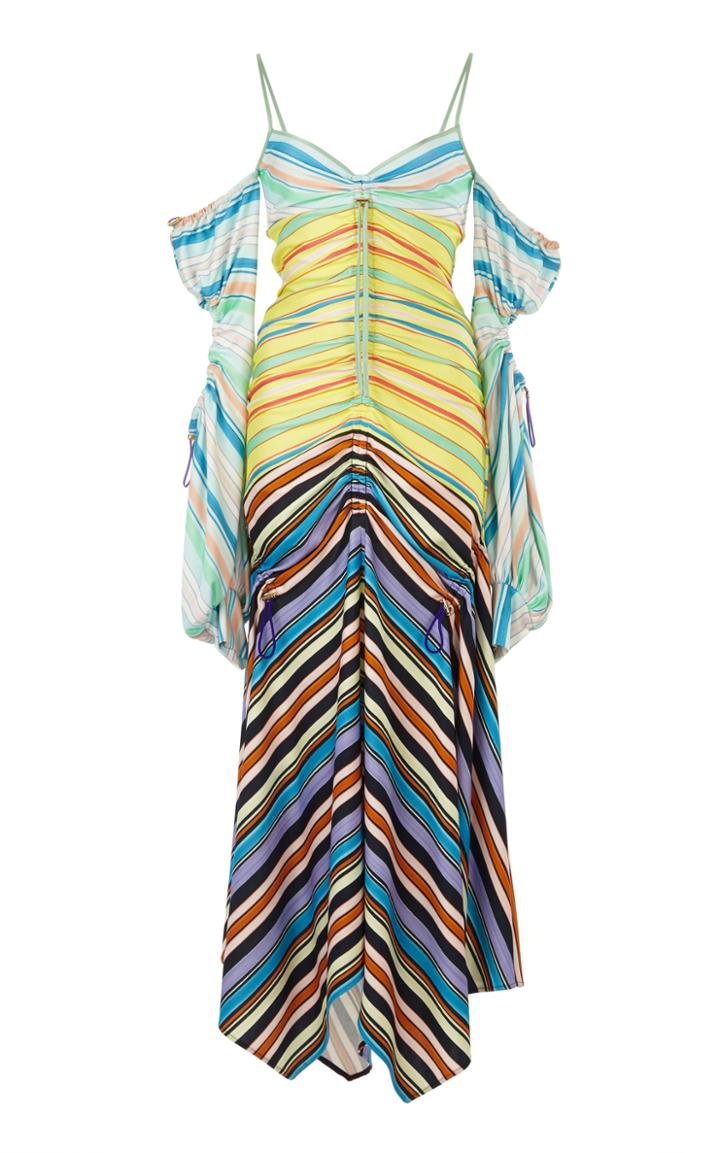 Peter Pilotto Striped Jersey Cami Dress