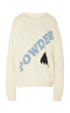 The Elder Statesman Regular Powder Cashmere Sweater