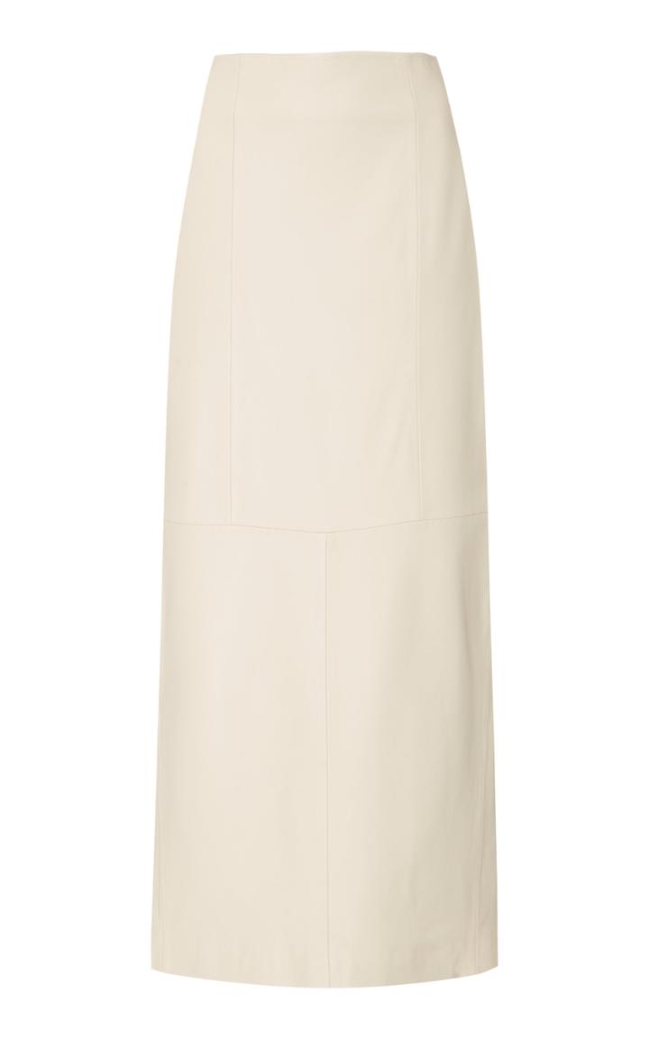 Co Lambskin Midi Pencil Skirt