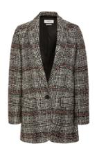 Isabel Marant Toile Oversized Plaid Boucl Blazer