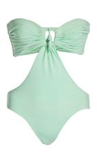 Johanna Ortiz Mint Goddess Strapless Swimsuit