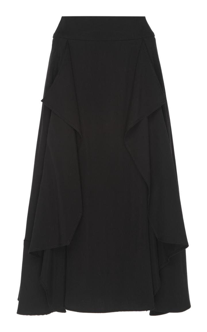 Palmer/harding Palmer//harding Kite Ruffle Midi Skirt