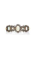 Moira Fine Jewellery One-of-a-kind Opal Diamond And Pearl Bangle