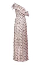 Moda Operandi J. Mendel Pleated Silk-blend Gown Size: 0