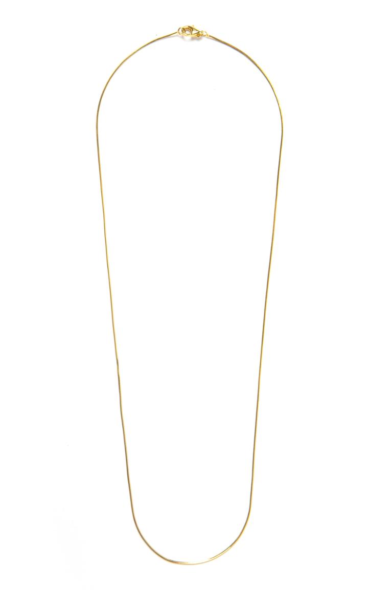 Moda Operandi Flash Jewellery Gold Slinky Chain Necklace