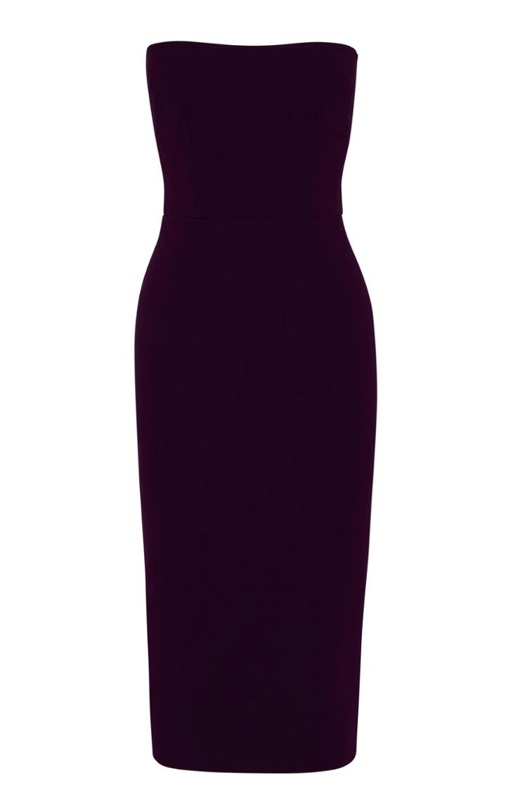 Alex Perry Ryan Stretch Crepe Strapless Dress