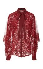 Elie Saab Lace Cape Top