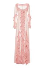 Blumarine Ruffled Lace Gown