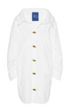 Moda Operandi Simon Miller Taluga Buttoned Cotton Dress Size: Xs