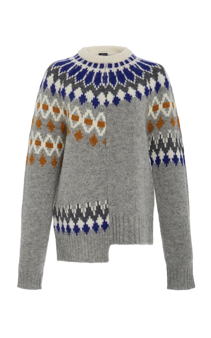 Joseph Patchwork Sweater