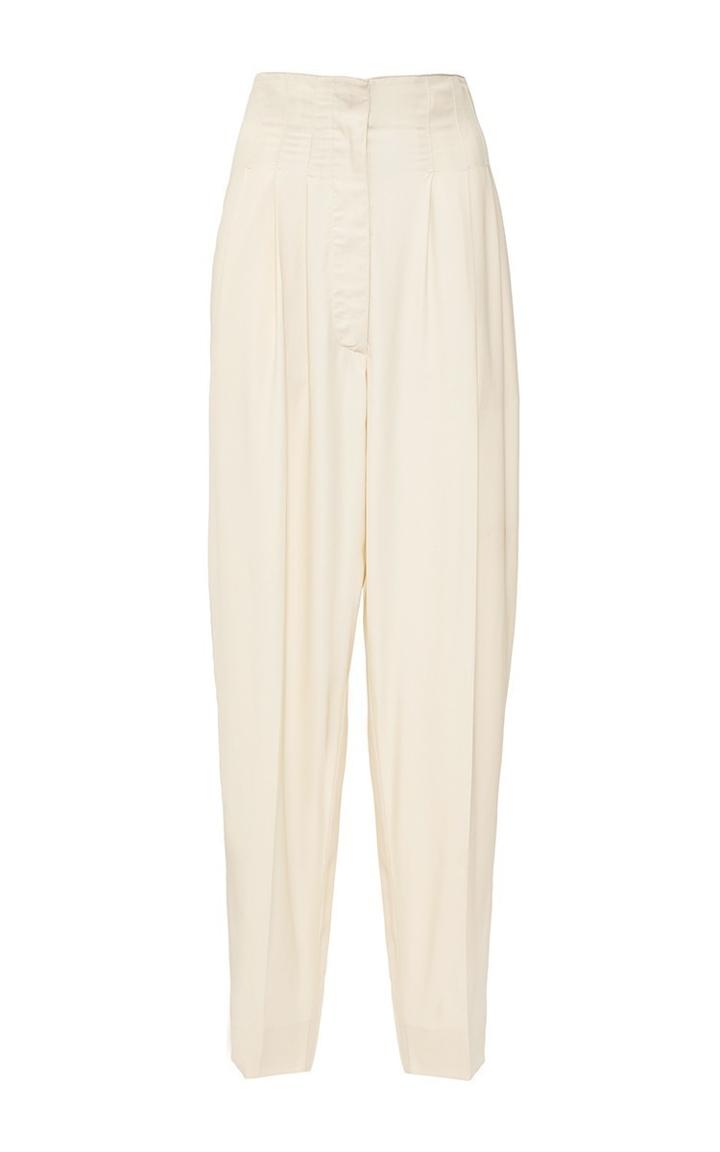 Philosophy Di Lorenzo Serafini Crepe De Chine High Waisted Pant