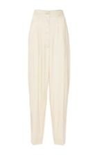 Philosophy Di Lorenzo Serafini Crepe De Chine High Waisted Pant