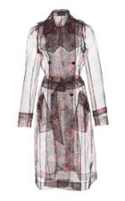 Jill Stuart Wilma Silk Organza Trench