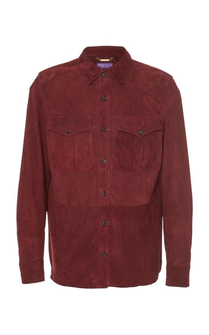 Ralph Lauren Barron Suede Jacket