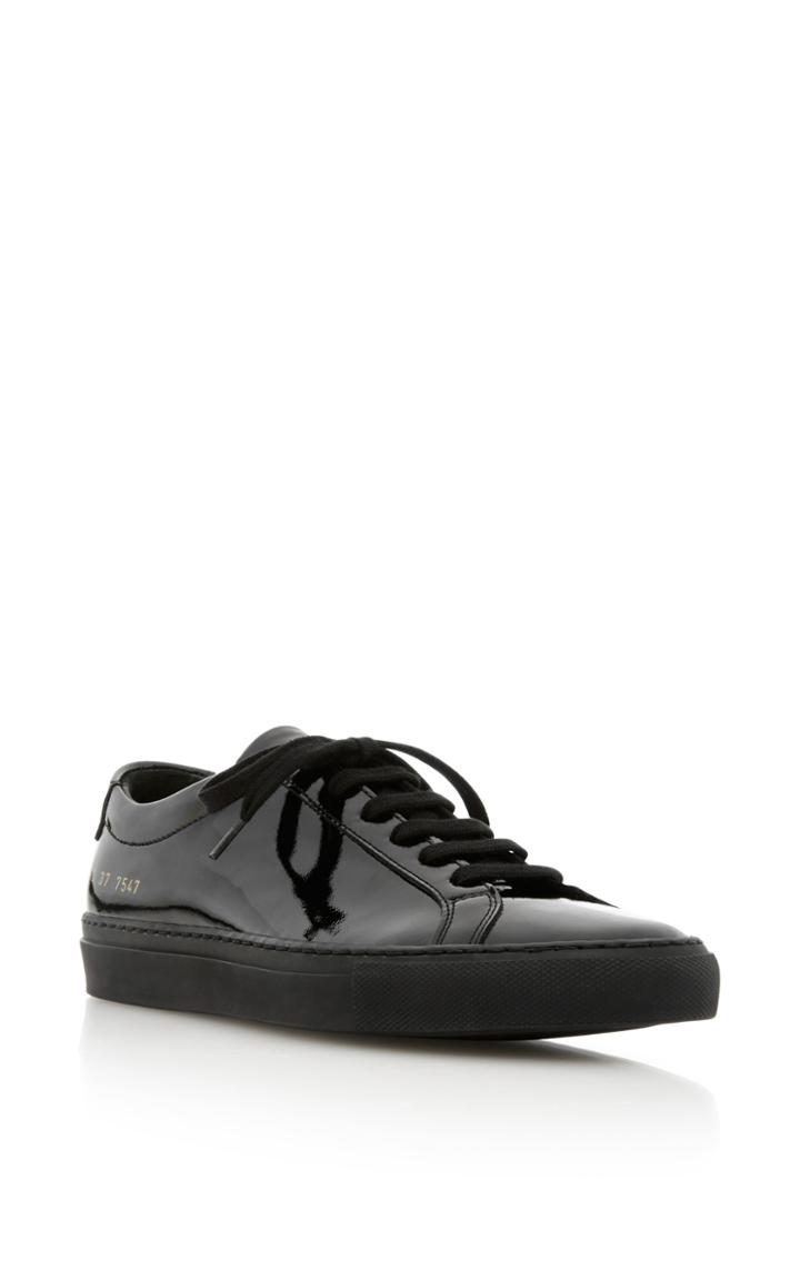 Common Projects Achilles Patent-leather Sneakers