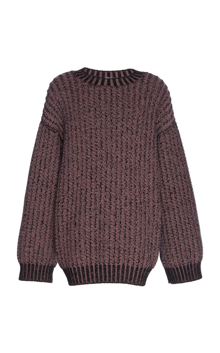 Salvatore Ferragamo Oversized Wool Sweater