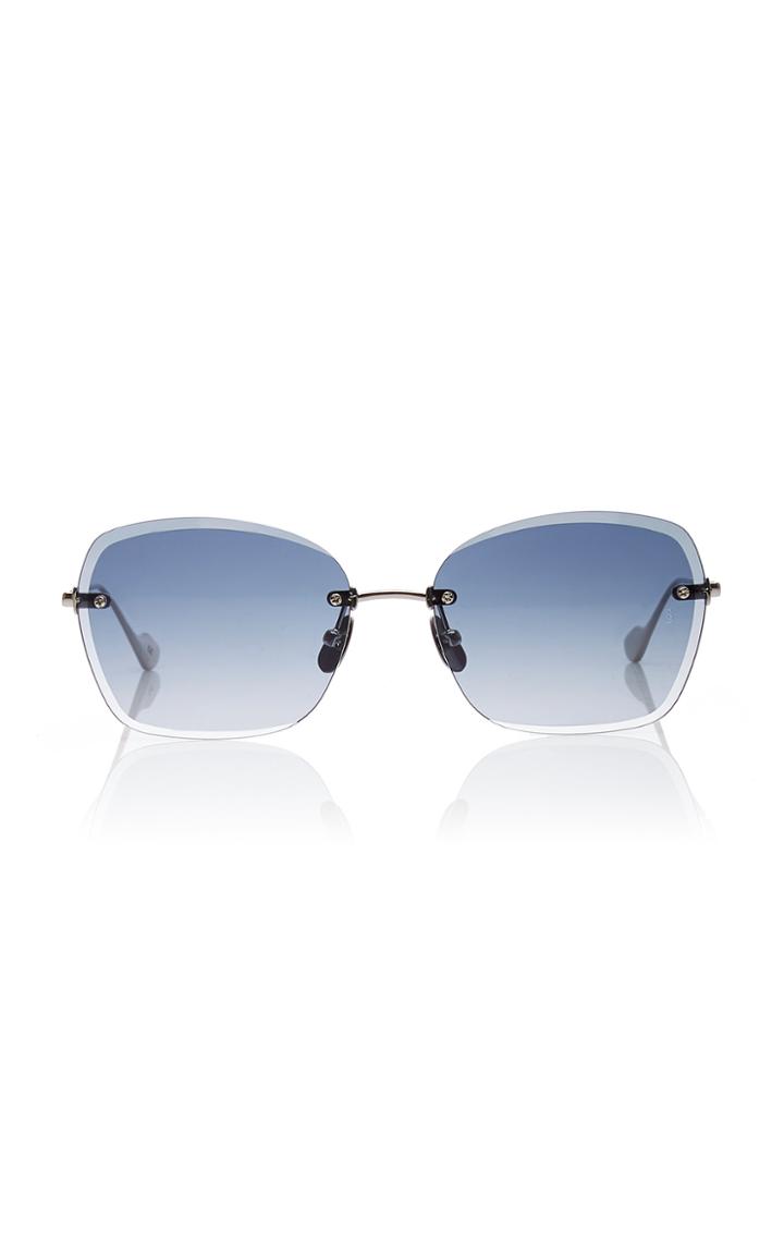 Sunday Somewhere Ava Metal Round-frame Sunglasses