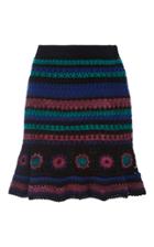 Adam Selman Crochet Mini Skirt