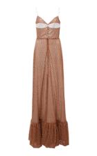 Markarian Blondie Bronze Tulle Gown