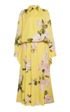 Moda Operandi Valentino Floral-printed Silk Dress